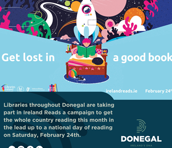 Donegal County Library want you to Get Lost … in a Good Book 