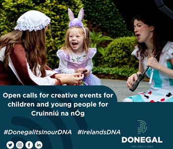 Open calls for creative events for children and young people for Cruinniú na nÓg