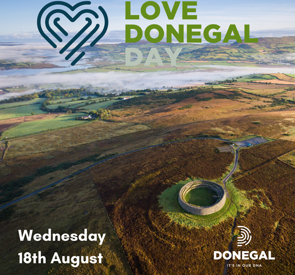 #LoveDonegal  reaches over 16 million people across the world