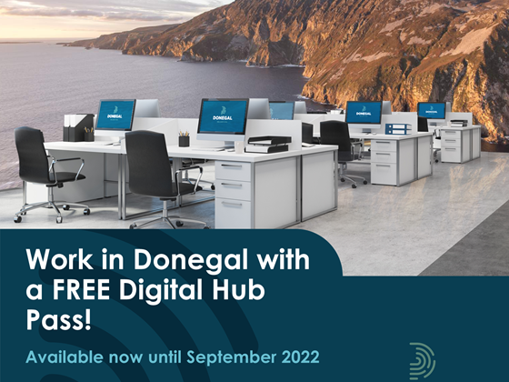 Extend your trip to Donegal by signing up for a FREE Digital Hub passes, Click here to sign up!