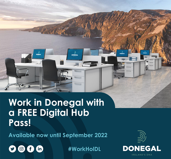 Remote work for FREE in Donegal this summer!