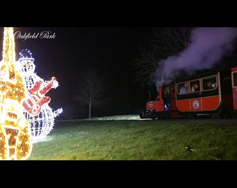 The Santa Express at Oakfield Park
