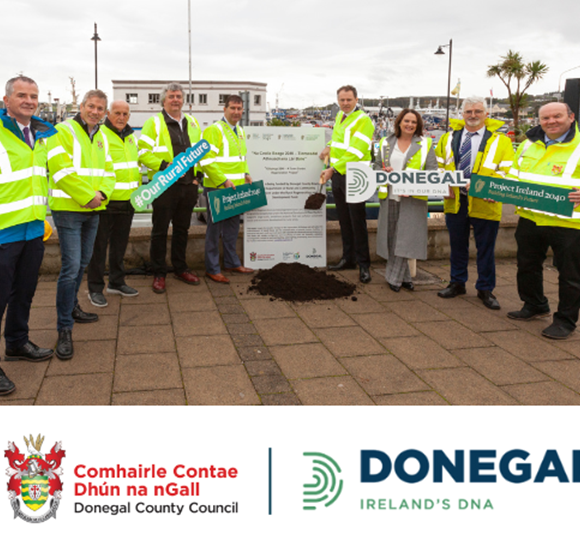 Sod turned on Killybegs 2040 – A Town Centre Regeneration Project