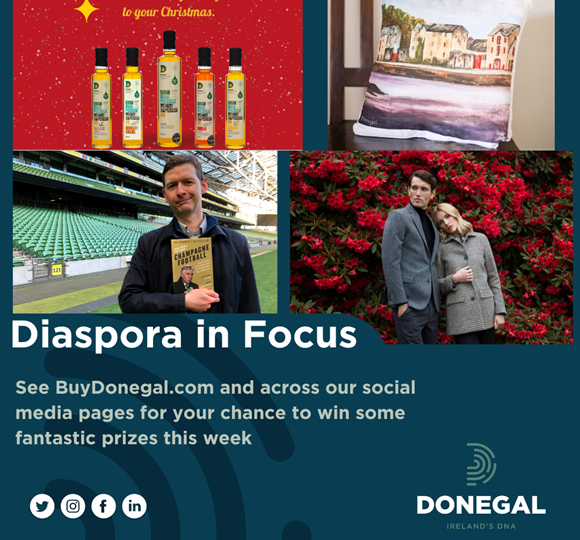 #BuyDonegal Diaspora Outreach – Showcasing Donegal around the Globe