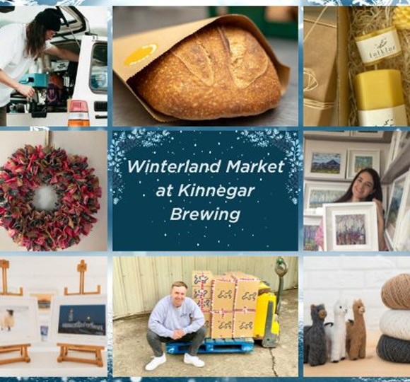 Christmas is coming! Inaugural Winterland Market at Kinnegar Brewing