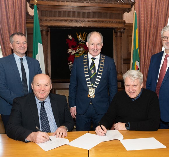 Contracts signed for major Regeneration Project in Letterkenny