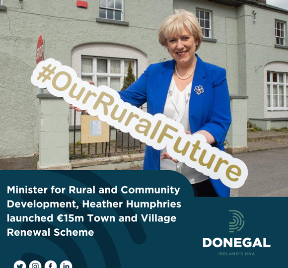 Minister Humphreys launches 2023 Town and Village Renewal Scheme