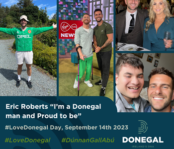 Eric Roberts – “I’m a Donegal Man and Proud to be”.