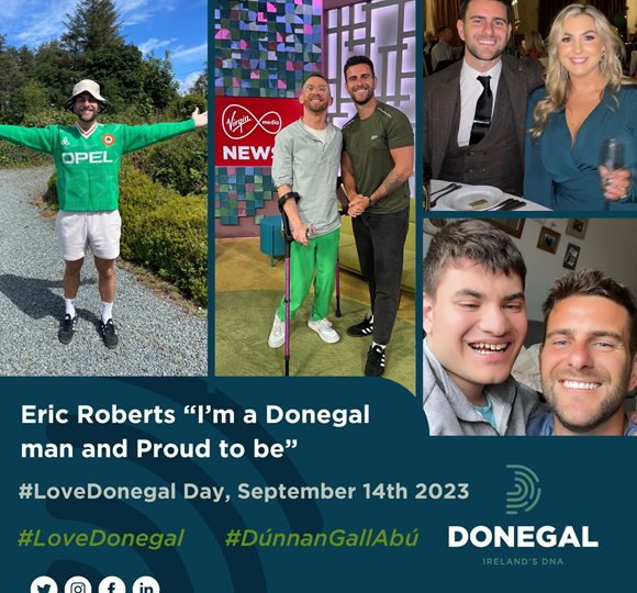 Eric Roberts – “I’m a Donegal Man and Proud to be”.