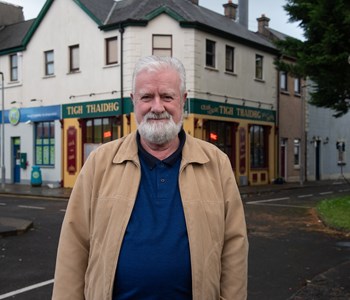 Donegal Born Patrick Keeney retired in Connemara – a retirement career as a TV and Movie Extra 