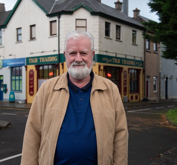 Donegal Born Patrick Keeney retired in Connemara – a retirement career as a TV and Movie Extra