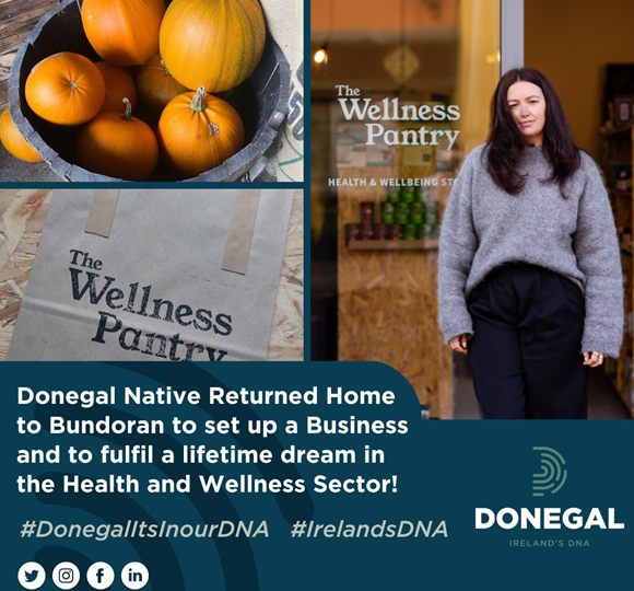 Donegal Native Returned Home to Bundoran to set up a Business and to fulfil a lifetime dream in the Health and Wellness Sector!