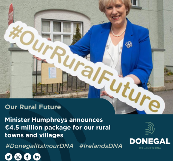 Minister Humphreys announces €4.5 million package for our rural towns and villages