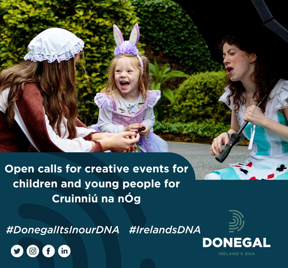 Open calls for creative events for children and young people for Cruinniú na nÓg