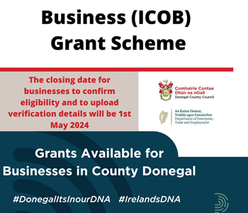 Grants Available for Businesses in County Donegal