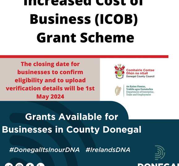 Grants Available for Businesses in County Donegal