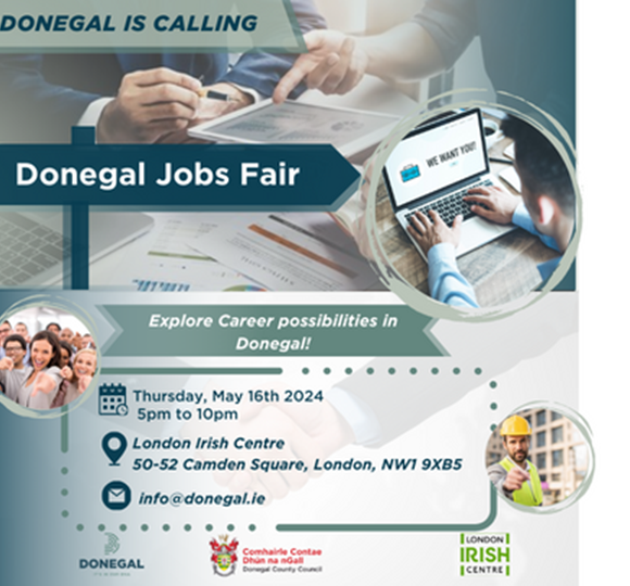 Donegal Businesses to Showcase Opportunities at London Irish Centre Jobs Fair