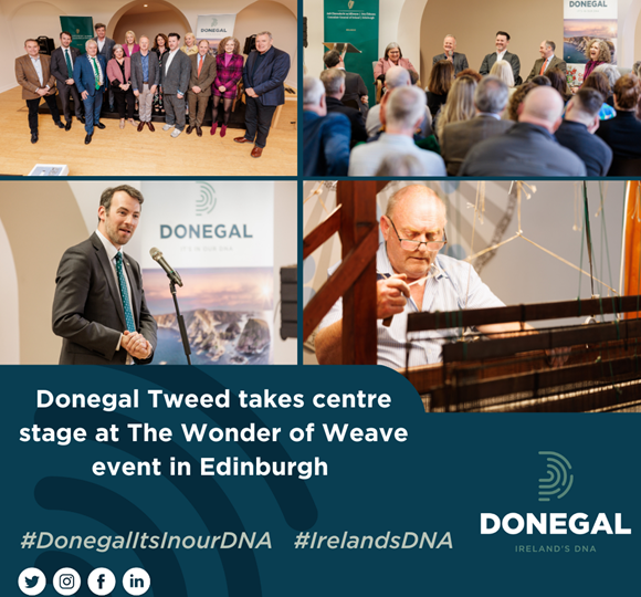 Donegal Tweed takes centre stage at The Wonder of Weave event in Edinburgh
