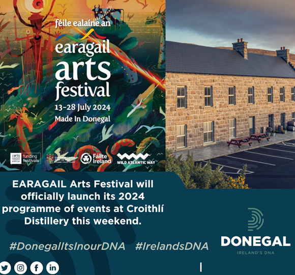 Croithlí Distillery to host Earagail Arts Festival launch