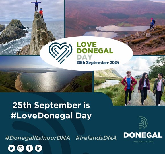 25th September is #LoveDonegal Day