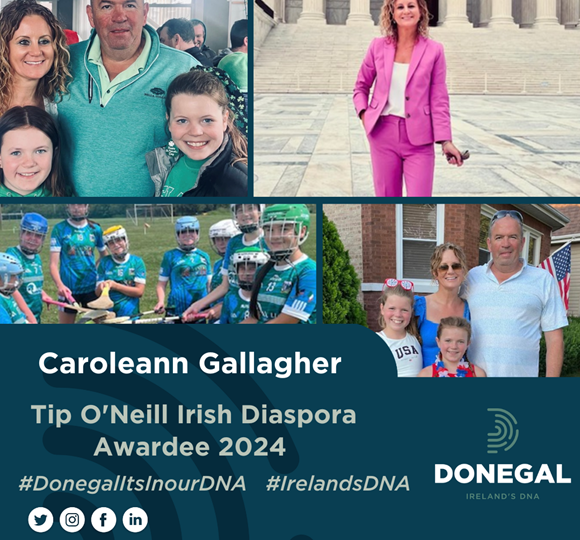 Caroleann Gallagher - Tip O'Neill Irish Diaspora Awardee 2024