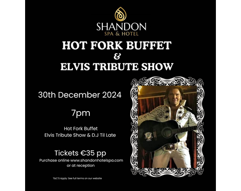 Elvis Tribute + Hot Fork Buffet