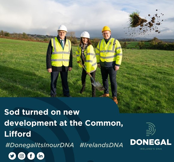 Sod turned on new development at the Common, Lifford