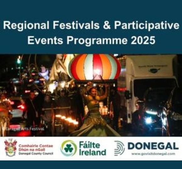 Donegal County Council welcomes the launch of 2025 Fáilte Ireland’s Festival and Events Funding Programme