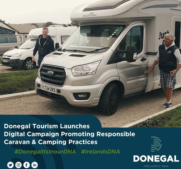 Donegal Tourism Launches Digital Campaign Promoting Responsible Caravan & Camping Practices
