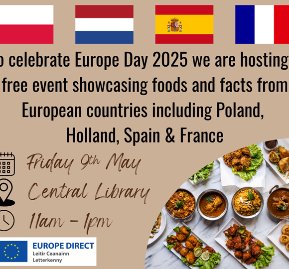 Europe Day event at the Central Library Letterkenny