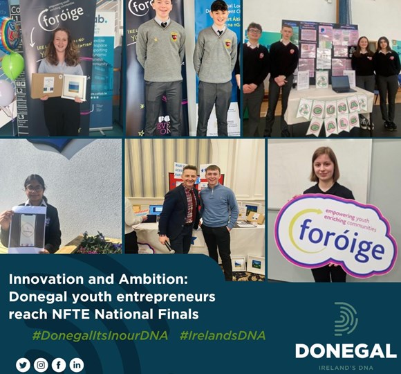 Innovation and Ambition: Donegal youth entrepreneurs reach NFTE National Finals