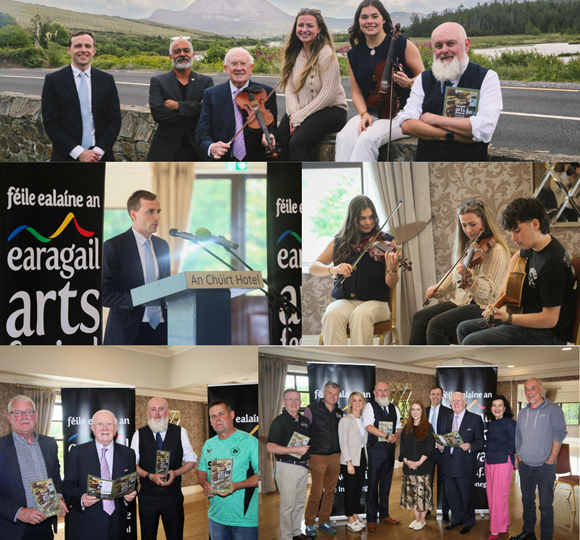 Pat The Cope Gallagher TD launches Earagail Arts Festival Programme