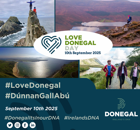 Celebrate #LoveDonegal Day 2025 on 10th September 2025