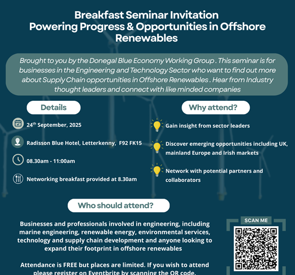 Powering Progress & Opportunities in Offshore Renewables – Wednesday, 24th September