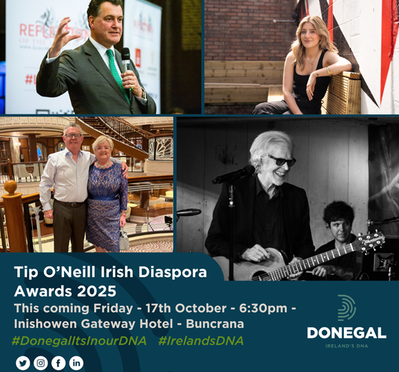 Final Countdown to the 2025 Tip O’Neill Irish Diaspora Awards