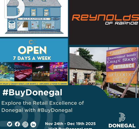 Explore the Retail Excellence of Donegal with #BuyDonegal