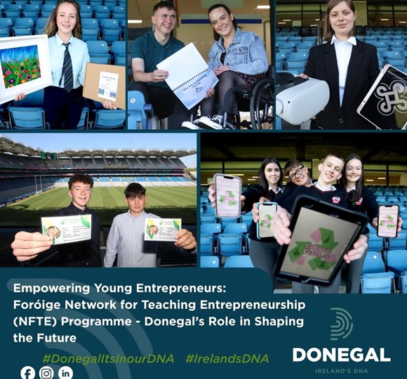 Empowering Young Entrepreneurs: Foróige Network for Teaching  Entrepreneurship (NFTE) Programme - Donegal’s Role in Shaping the Future