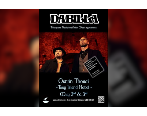 DABILLA LIVE ON TORY ISLAND!