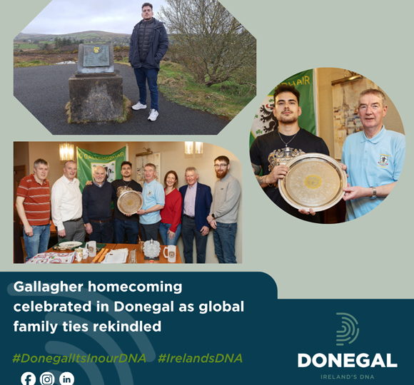 Gallagher homecoming celebrated in Donegal as global family ties rekindled