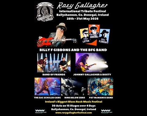 Rory Gallagher International Festival 2026