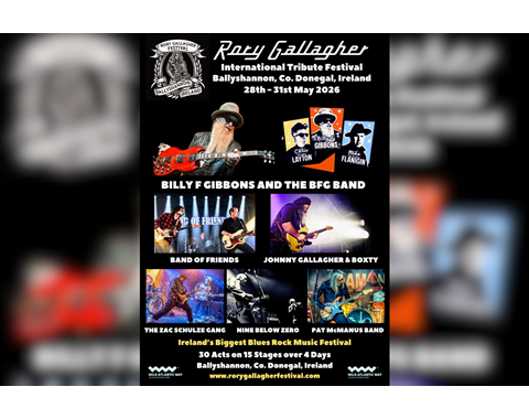 Rory Gallagher International Festival 2026