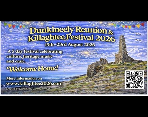 Dunkineely Reunion & Killaghtee Festival 2026