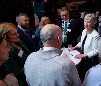 Cathaoirleach Cllr. Gary Doherty Welcomes President Connolly's Recognition of Donegal Diaspora in Scotland