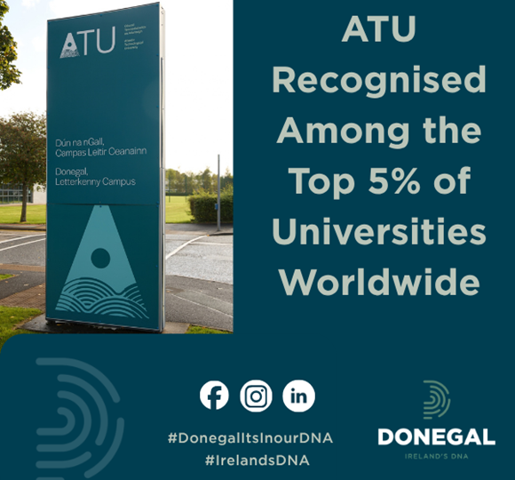 ATU Recognised Among the Top 5% of Universities Worldwide