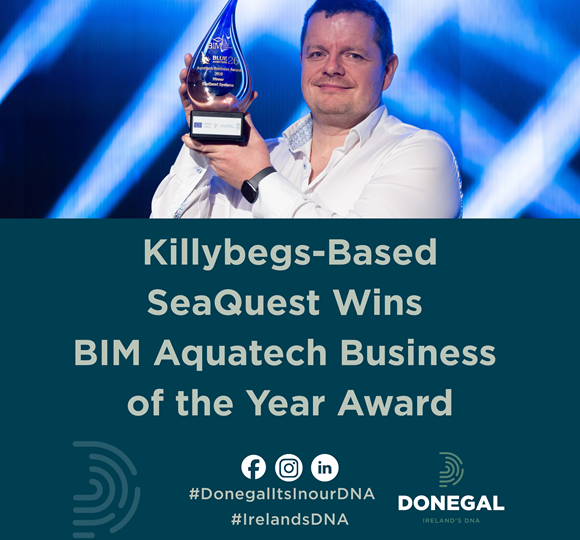 Killybegs-Based SeaQuest Wins BIM Aquatech Business of the Year Award