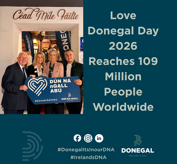Love Donegal Day 2026 Reaches 109 Million People Worldwide